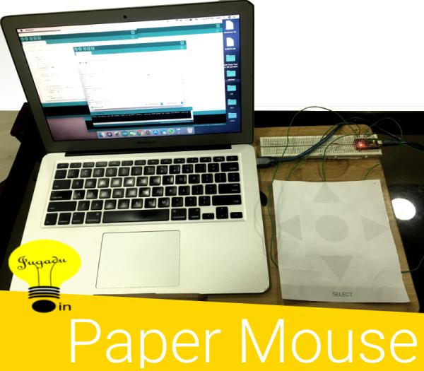 Arduino Based USB Paper Gesture Mouse - duino