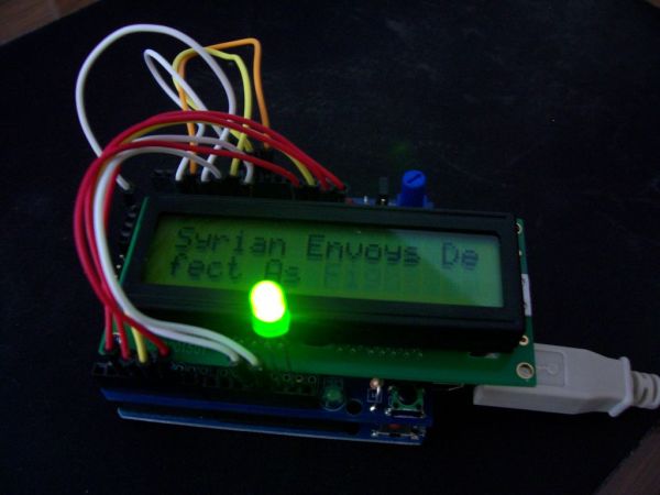 An Arduino RSS Feed Display