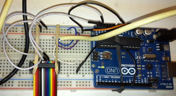 Arduino controlled webcam panner circuit
