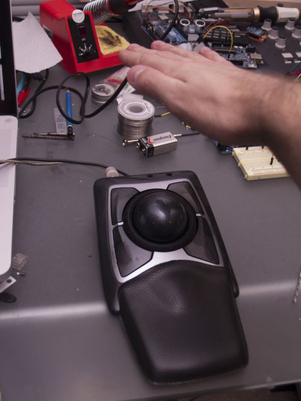 Arduino mouse wheel scroller