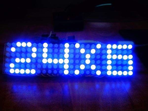 Arduino 24X6 LED matrix