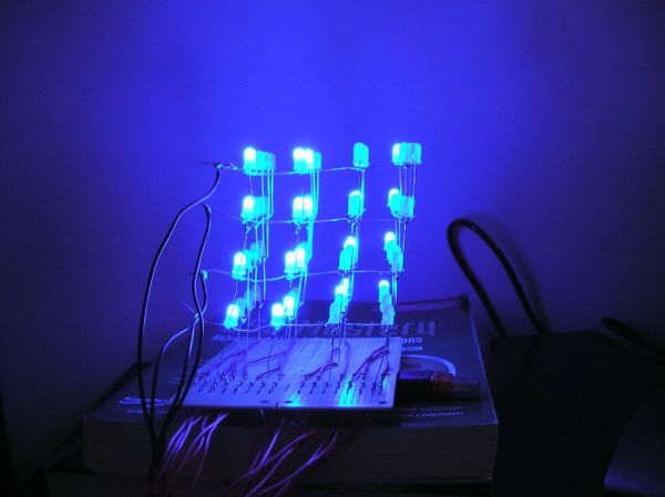 LED Cube With Arduino: Build an Arduino-Based 3-D Game