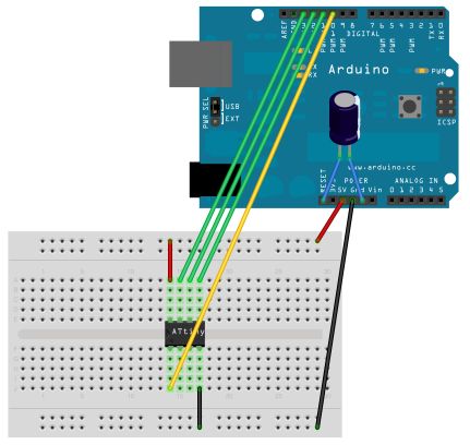 Arduino Flashlight tag circuit
