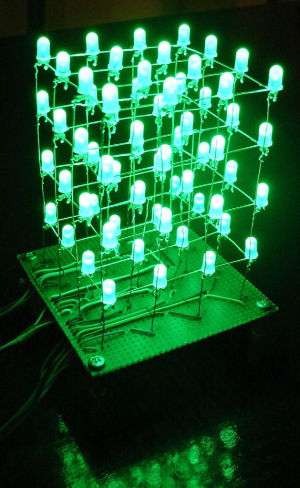 Arduino LED cube