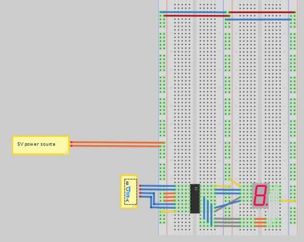 7 Segment Led Display Arduino 4539