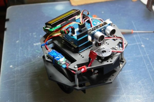 Arduino Ping Display Robot