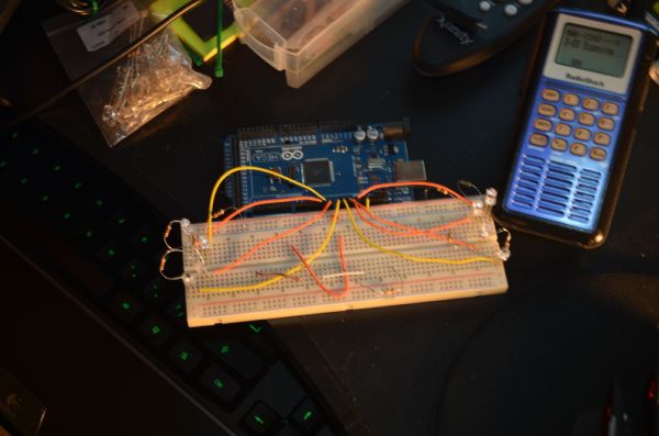 Arduino Police Lights connection