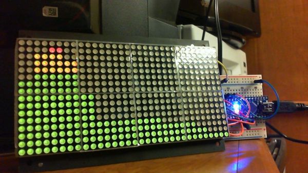 Arduino Processing Audio Spectrum Analyzer