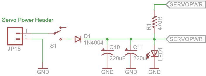 شماتیک Arduino Servo Controller