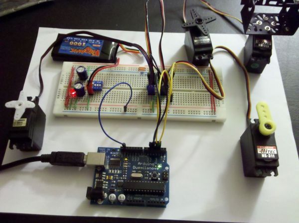 Arduino Servo Controller