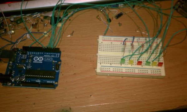 arduino traffic light with timer