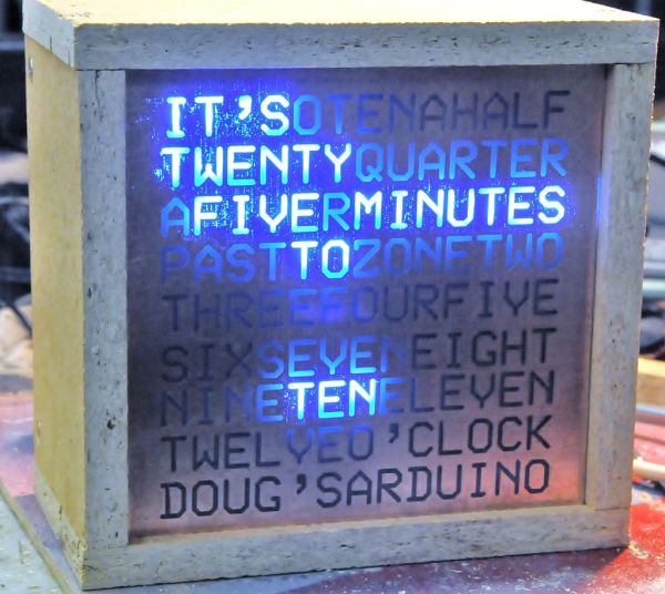 Arduino Word Clock