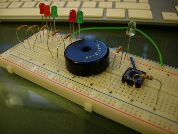 Arduino-traffic-lights-connection