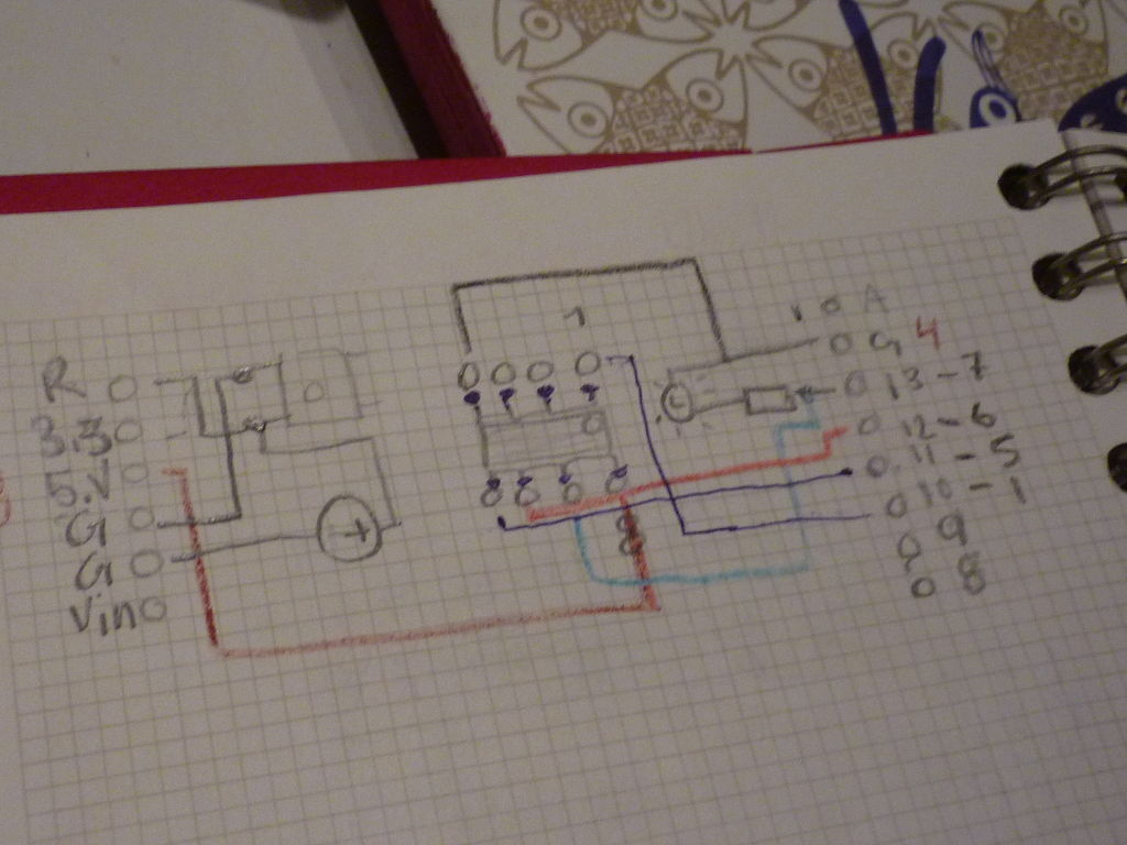 arduino as an Isp schematic