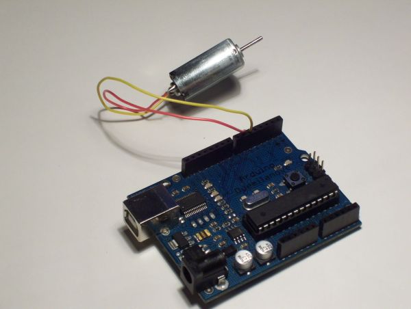 motor control for the arduino