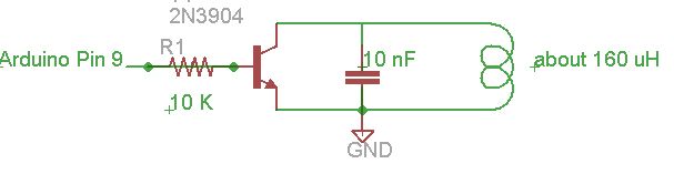 شماتیک Stupid Simple Arduino LF RFID Tag Spoofer