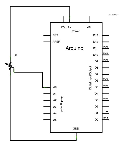 Arduino Analog Read Serial Schematic