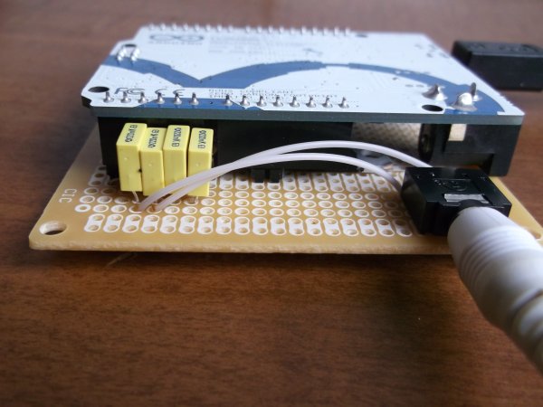 Arduino Quasi real time oscilloscope