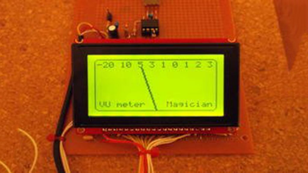 Audio VU Meter using Arduino
