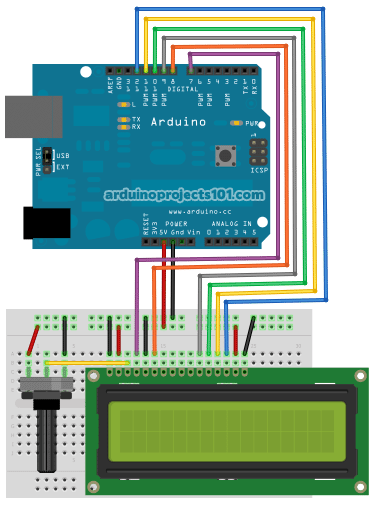 Connecting Arduino LCD Display