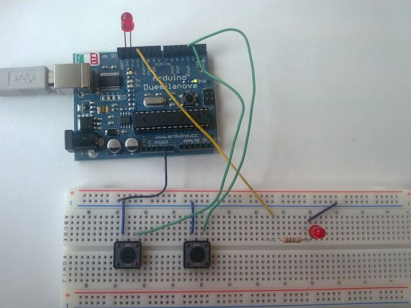 Input Pullup Serial using Arduino -Use Arduino for Projects