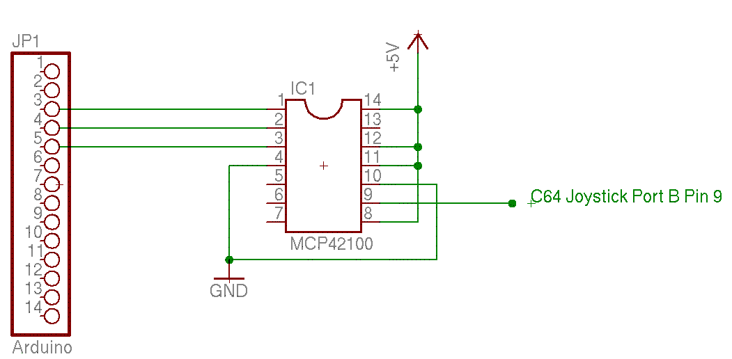 رابط فیلتر خودکار قابل برنامه ریزی برای C64 با استفاده از شماتیک آردوینو