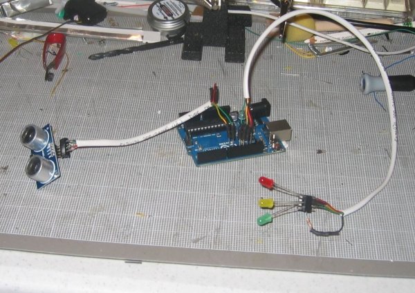 Arduino Fixed-point Vehicle Proximity Detector