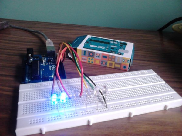 Arduino led pendulum