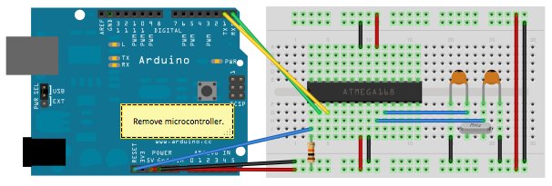 Build Your Own Arduino circuit
