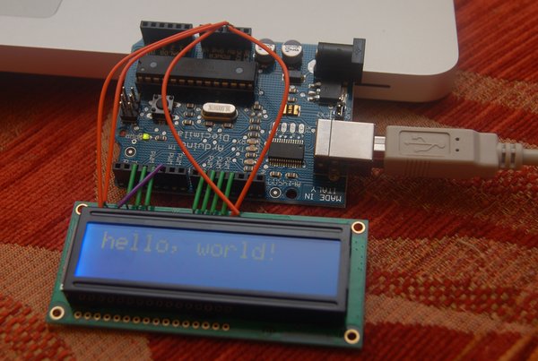 Connecting Arduino LCD Display