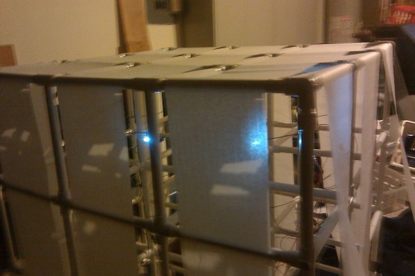 Arduino 3x3x3 LED PVC Light Cube
