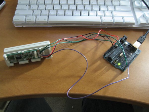 Arduino magnetic stripe decoder