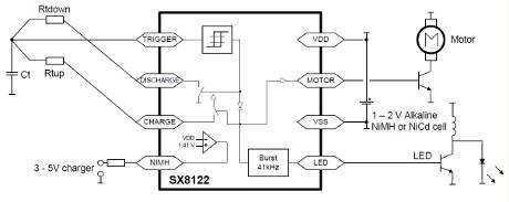 like timer includes LED driver and charger