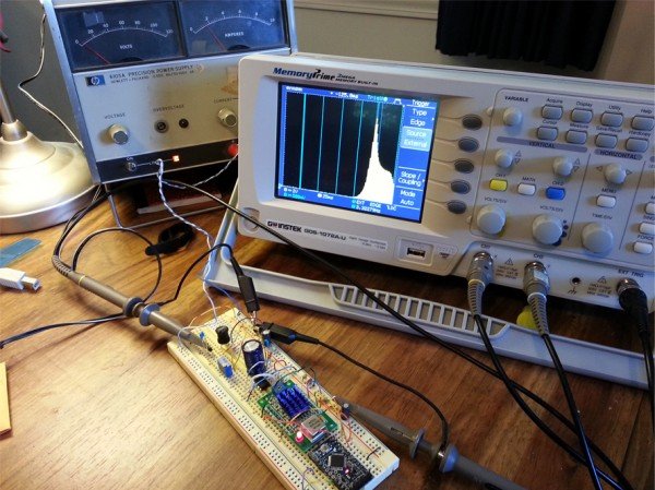 Bode Plot on an Oscillscope