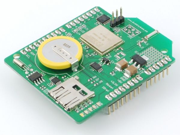 Arduino compatible WiFi Shield with multiple functions