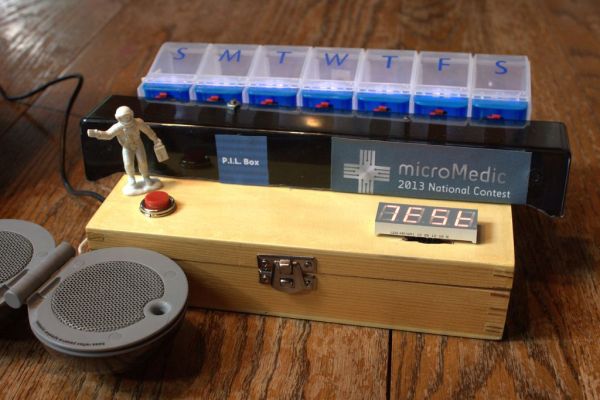 Create an Internet Connected Pill Dispenser