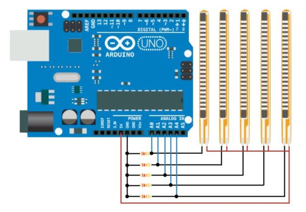 resistance band arduino robotic arm