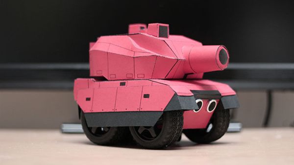 RC Paper Tank