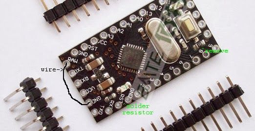 Zero wire serial auto reset for Arduino
