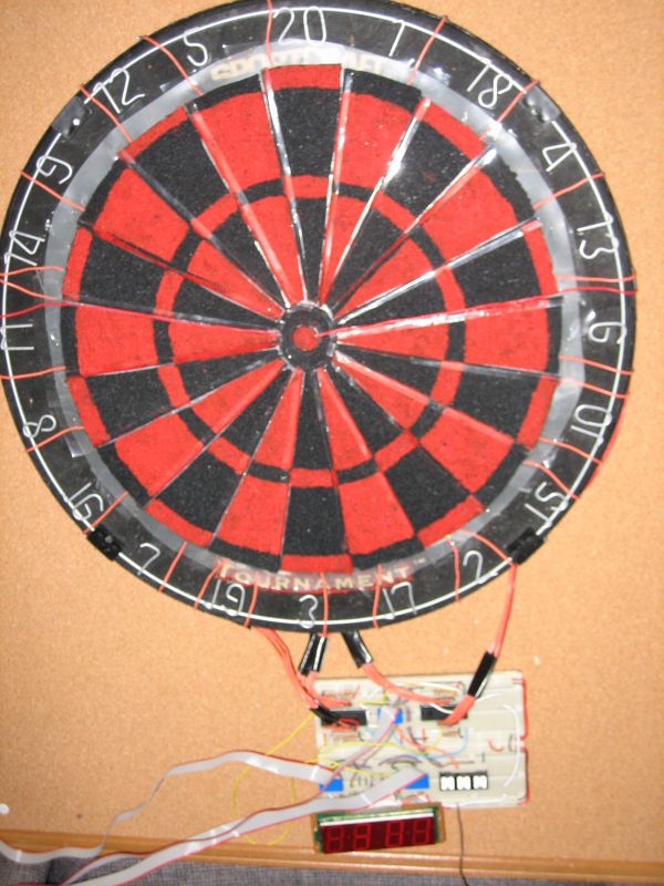 Electronic Dartboard or How I Learned to Stop Worrying and Love ECE 476