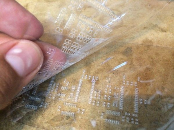 Cutting Mylar Solder Stencils from ExpressPCB and EagleCAD Files