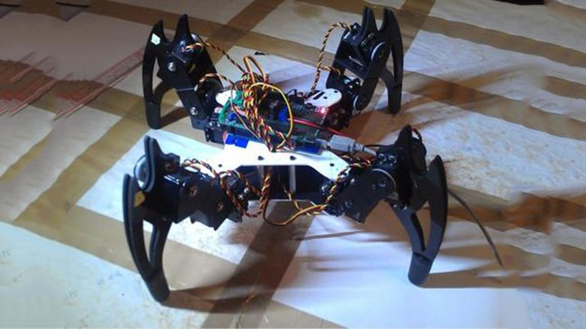 Arduino Quadruped Robot Stalker