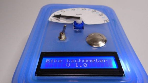 DIY bike tachometer