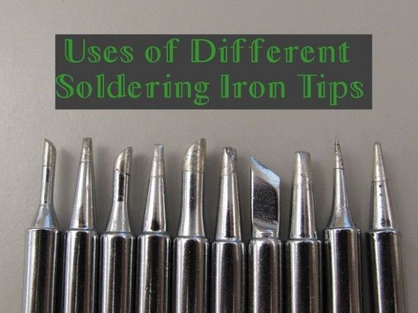 Uses of Different Soldering Iron Tips
