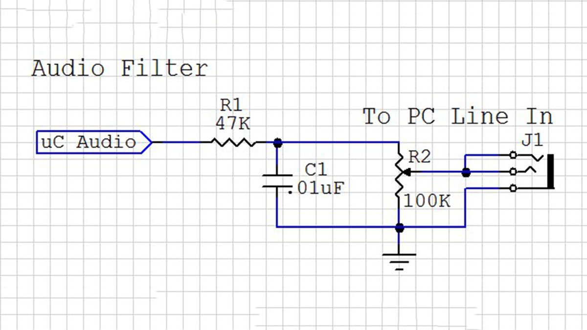 Arduino Audio DAC Options schematic