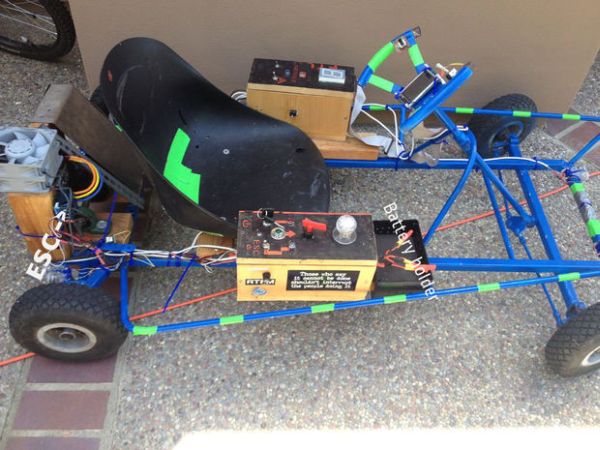 Electric Arduino Go kart