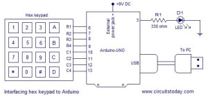 Simple digital code lock using arduino - duino