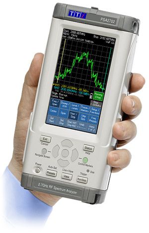 6 GHz spectrum analysis in your hand