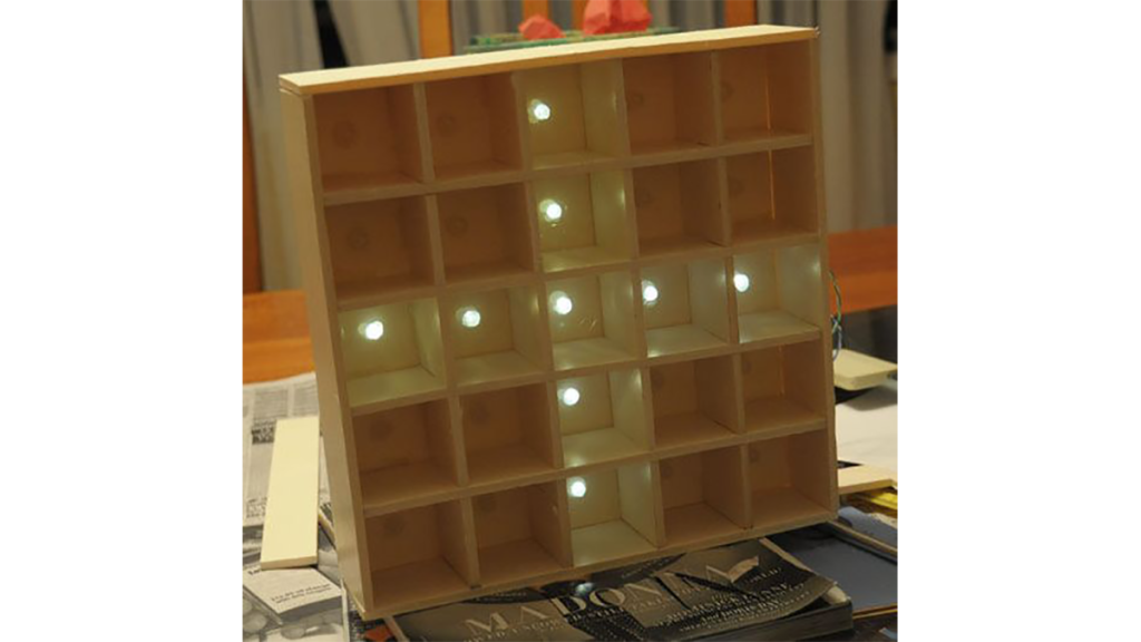 Arduino LED Matrix Coffee Table