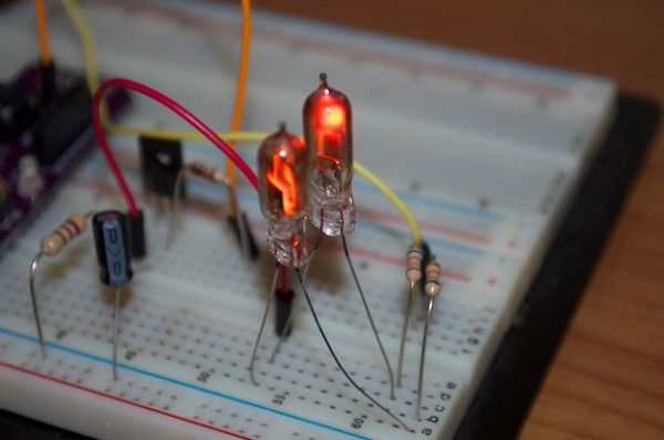 Flashing a Nixie with an Arduino